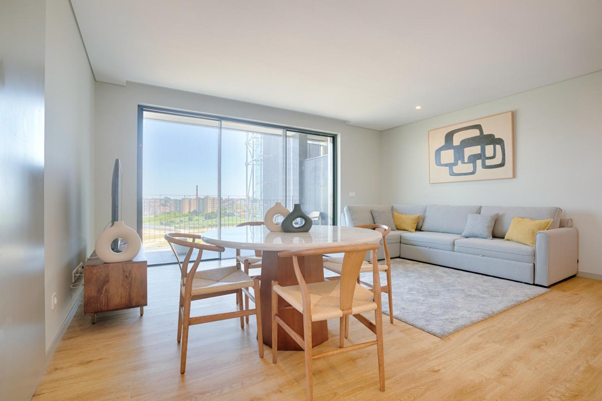 Appartement Brand New Luxurious Ap T2 - Amazing View- With Garage à Vila Nova de Gaia Extérieur photo